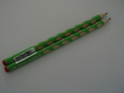 2  x Stabilo Easy Schul-Bleistift HB 