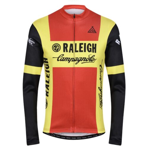 PRENDAS CICLISMO TI RALEIGH CAMPAGNOLO LONG SLEEVE JERSEY XS MADE IN ITALY  - Picture 1 of 6
