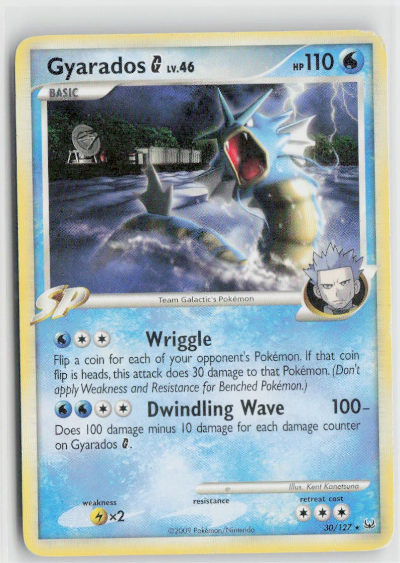 Gyarados G Rare Platinum 30/127 HP
