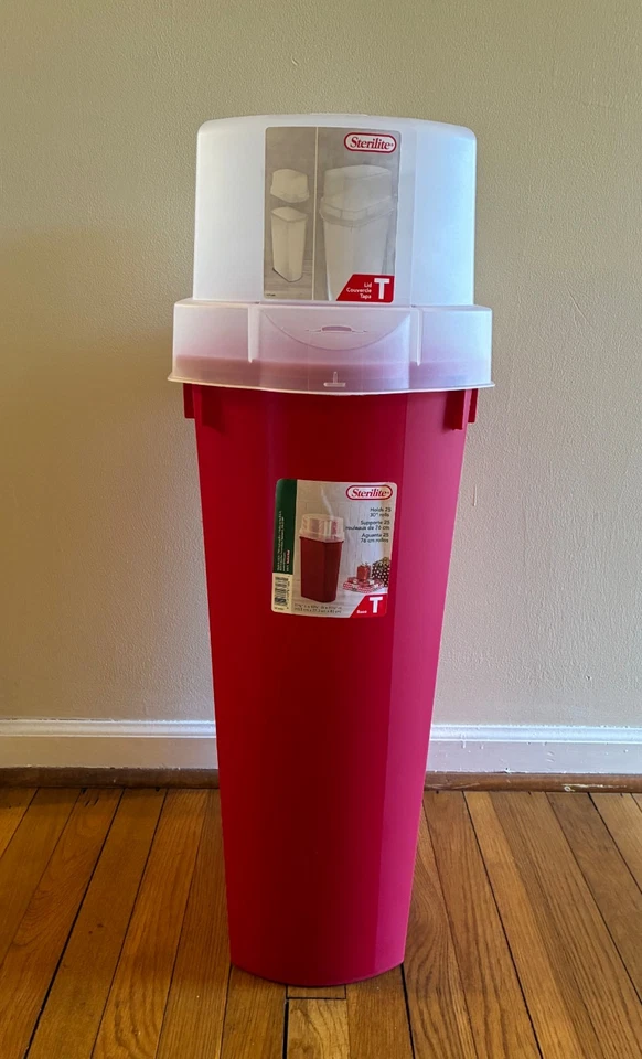 Sterilite 30 Inch Holiday Gift Wrapping Paper Storage Box with Lid - Image 2 of 4