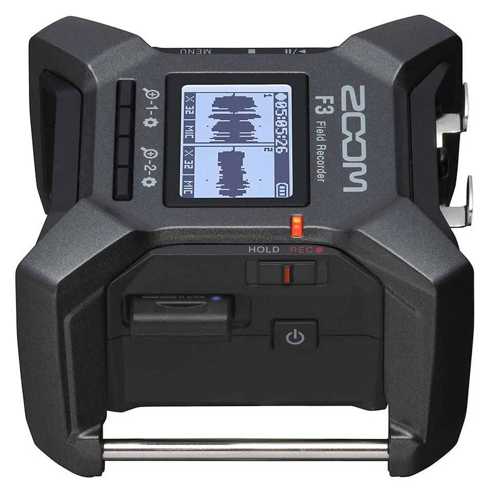 Zoom F3 Multitrack Portable Field Recorder w/ Card, Mount Plate & Cable Bundle - Image 4 of 4