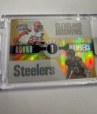 2017 Panini Contenders Optic Gold  Jabrill Peppers T.J. Watt Prizm /10 RN-3 