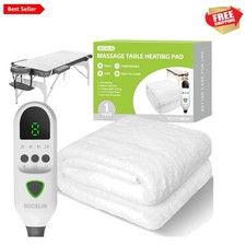Massage Table Warmer Heating Pad Professional SPA Massage Bed Warmer with Tim...