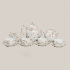 Antique Charles Field Haviland 11-Piece Tea Set circa 1891