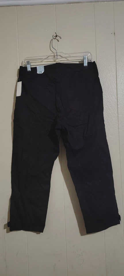 Pantalones de vestir para mujer Mountain Lake negros talla 6 Y2K 100 % algodón nuevos con etiquetas paquete/2 pares Foto 2 de 3