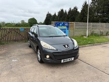 2010 Peugeot 207 Estate SW 93k Miles Recent Service 10 Months MOT £35 Road Tax