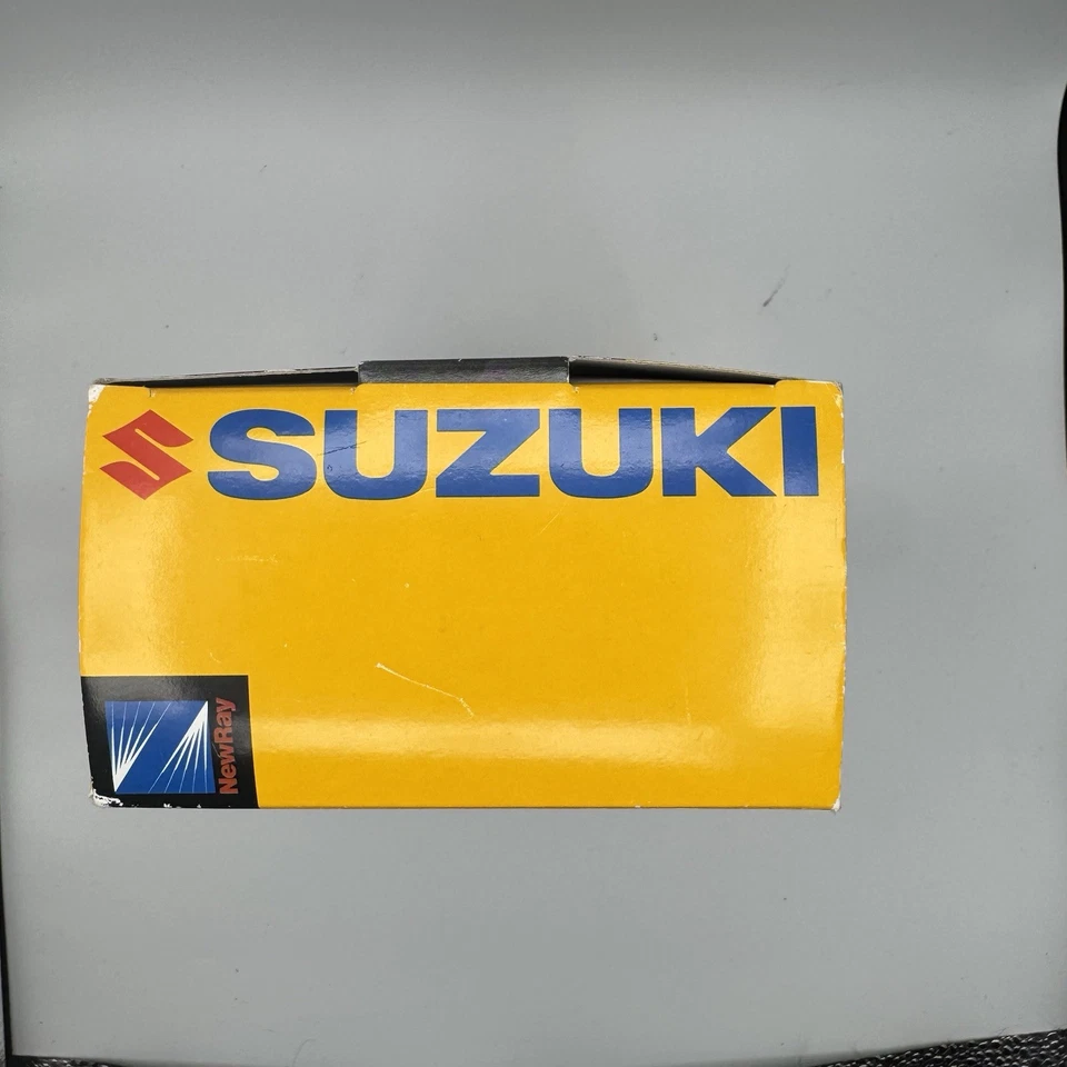 NewRay 1:12 Suzuki GSX-R600 Motocicleta 1/12 Diecast Azul Raro De Colección Retirado Foto 3 de 4