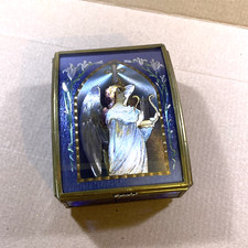 Via Vermont Music Box Glass Thomas Cathey Angel 1993 Music Box Dancer