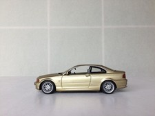 Minichamps BMW 3 Series Coupe Gold 1/43 Minicar