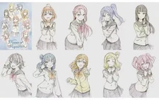 Postcard Aqours Postcard Set of 10 "Love Live! Sunshine!! 5th Anniversary