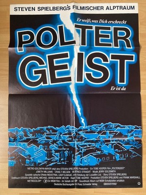 Filmposter * Kinoplakat * A1 * Poltergeist 1 * EA 1982 * Motiv 1