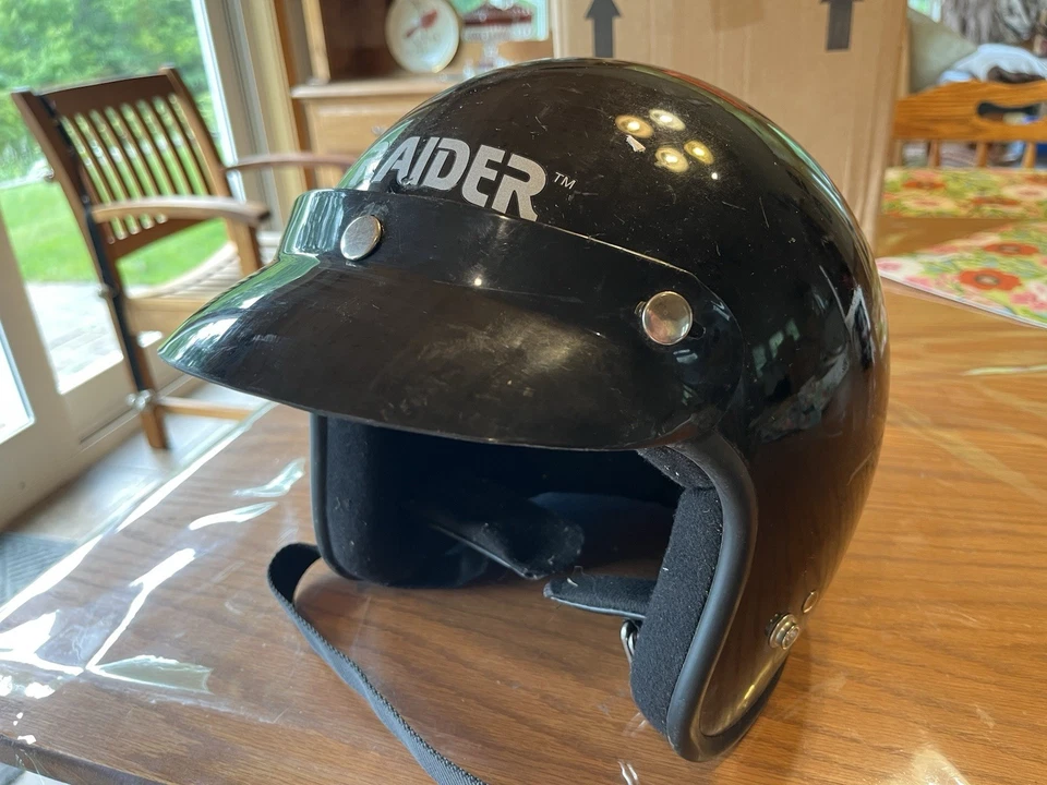 Vintage Open Face Helmut 2002 Raider talla XL Foto 3 de 4