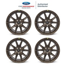 2024-2026 Ford Mustang Gt Dark Horse Oem Staggered Bronze Wheels 19 X 9.5 10