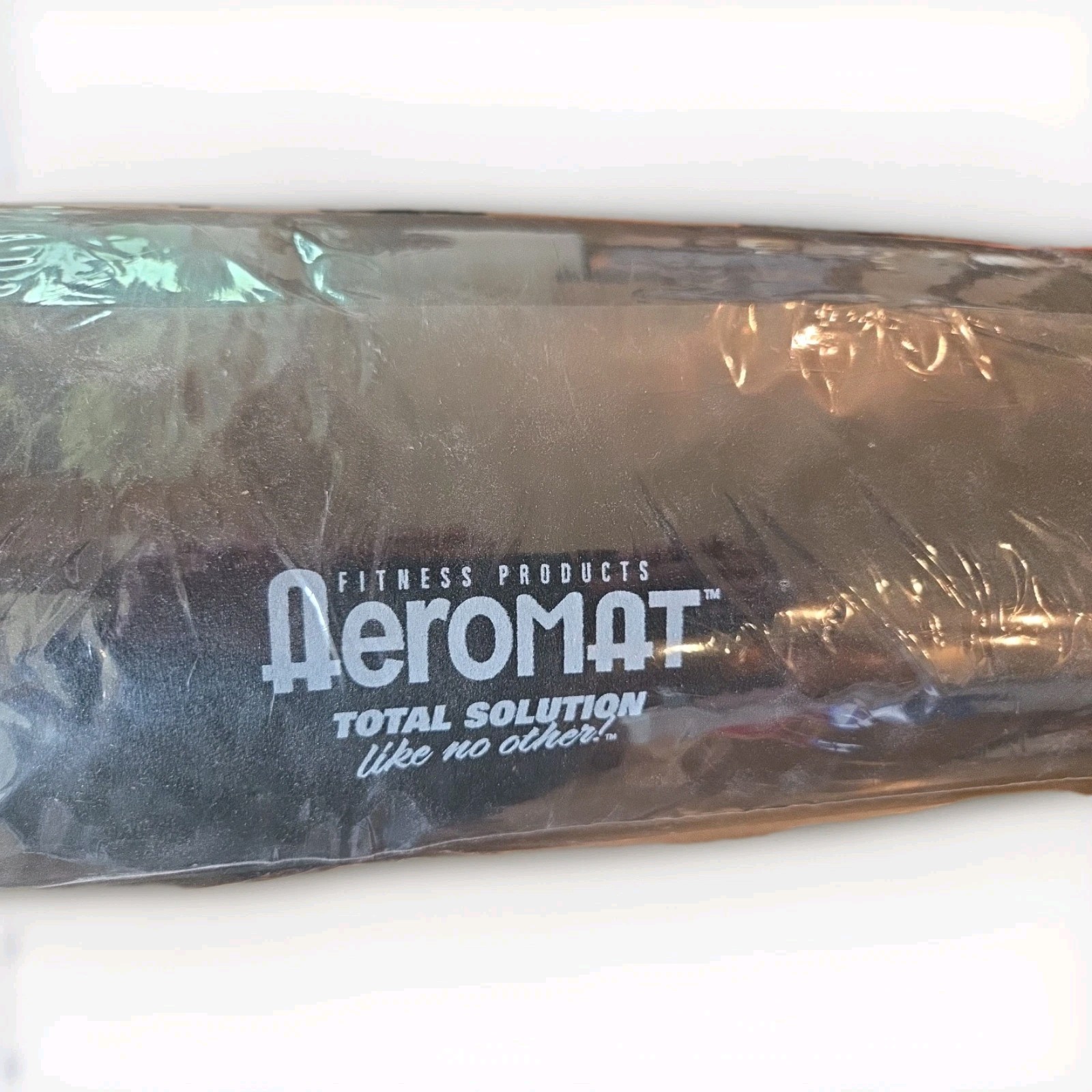 NEW Aeromat Premium Yoga Pilates Mat 72" Long Non-Slip Surface (3/8" Thick) Blk