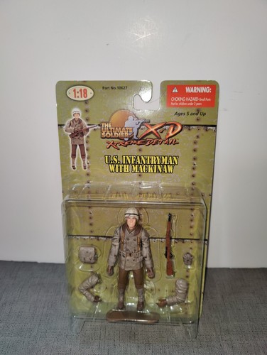 The Ultimate Soldier WWII US Mackinaw Coat Infantryman Figure Xtreme Detail - Picture 1 of 3