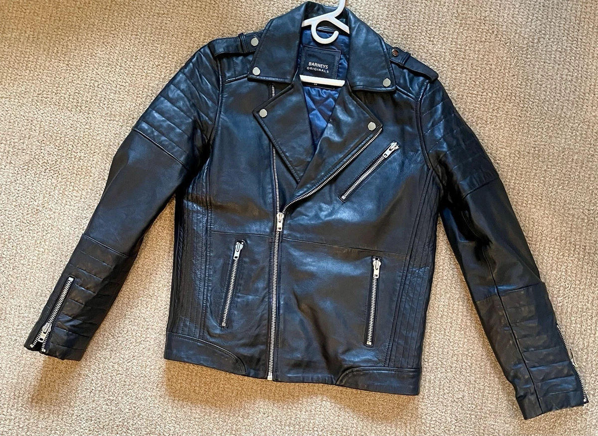 barneys leather jacket products for sale | eBay