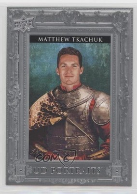 2023-24 Upper Deck Series 1 UD Portraits Silver Frame 98/99 Matthew Tkachuk 1p9e
