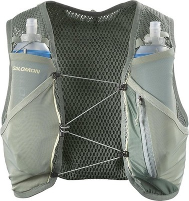 Salomon Active Skin 4 Set Laufweste Gr. S mit 2 Flaschen zum einfachen Trinken