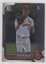 2022 Bowman Draft Chrome Brycen Mautz #BDC-124 6u5