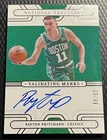 2021 Peyton Pritchard Celtics 6/49 Panini National Treasures Rookie Auto #VM-PVP