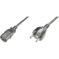 Digitus Netzanschlusskabel, Kabel, Schwarz