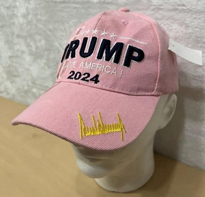 TRUMP 2024 Pink Hat Cap   Unbranded