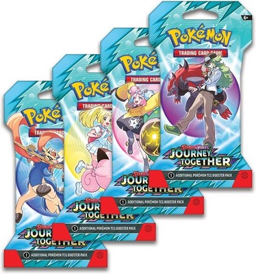 Pokemon Journey Together Sleeved Booster Packs SV09, Hobbies & Toys