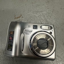 Nikon Coolpix 7600 Digital Camera Silver 7.1 Megapixels 3x Optical Zoom