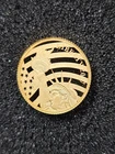 ✨ 2017 $5 Cook Islands  ONLY 24% PURE Statue of Liberty Bell COIN (0.024 oz AGW)
