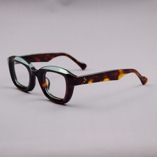 Thick Acetate Square Reading Eyeglasses Frames Fashion Men Women Retro Glasses