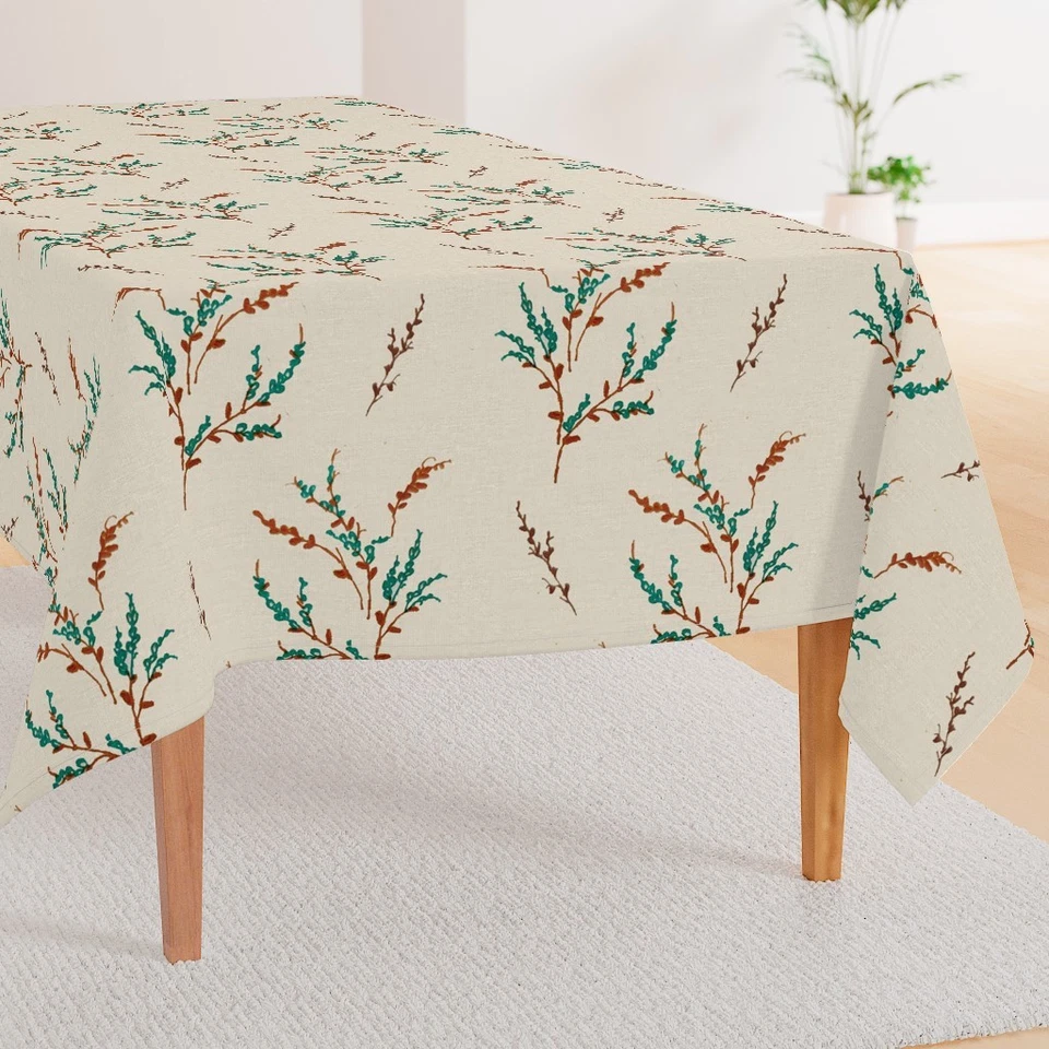 Carmella Floral Beautiful Italian Floral Printed Tablecloth - Image 3 of 4