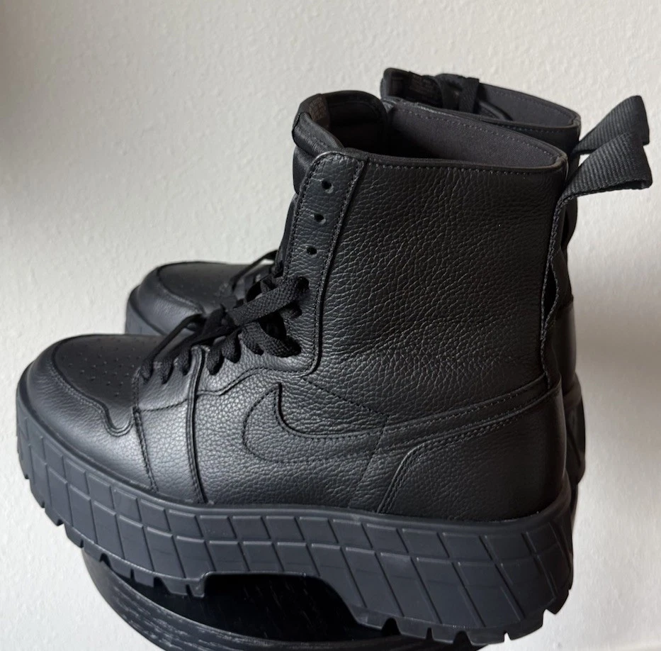 Jordan 1 Brooklyn High Triple Black W - огромный выбор по лучшим