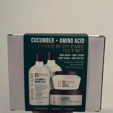 Cucumber + Amino Acid Scented Body Care Gift Set New*