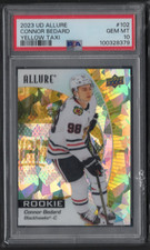 2023-24 Allure Rookie Yellow Taxi Parallel #102 Connor Bedard PSA 10 GEM MINT !!