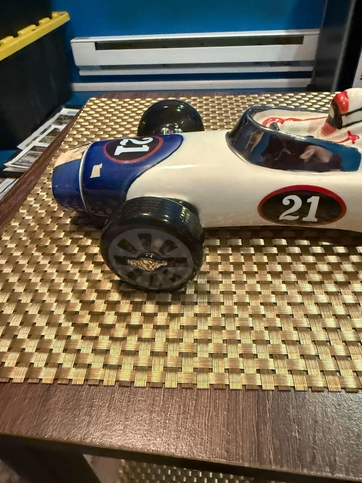 1970 VINTAGE Race Car Sprint Car#21 Ezra Brooks Empty Decanter  - Image 2 of 4