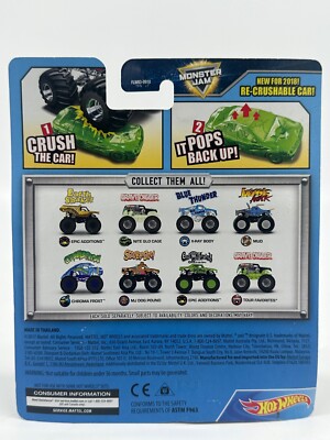 2017 Hot Wheels Monster Jam Gas Monkey Garage 2/15 Epic