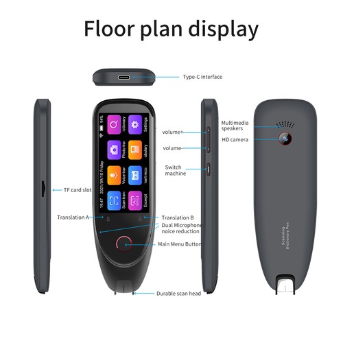Translator Pen 117 Language Translator Device Reading Translator Device F5E3 - Picture 11 of 12