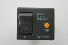 GEWISS 30357 INTERRUTTORE DIFFERENZIALE MAGNETOTERMICO PLAYBUS 2P C6A I▲n 10mA