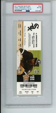 2011 White Sox Ticket Francisco Liriano No Hitter Minnesota TWINS  5/3 PSA POP 8