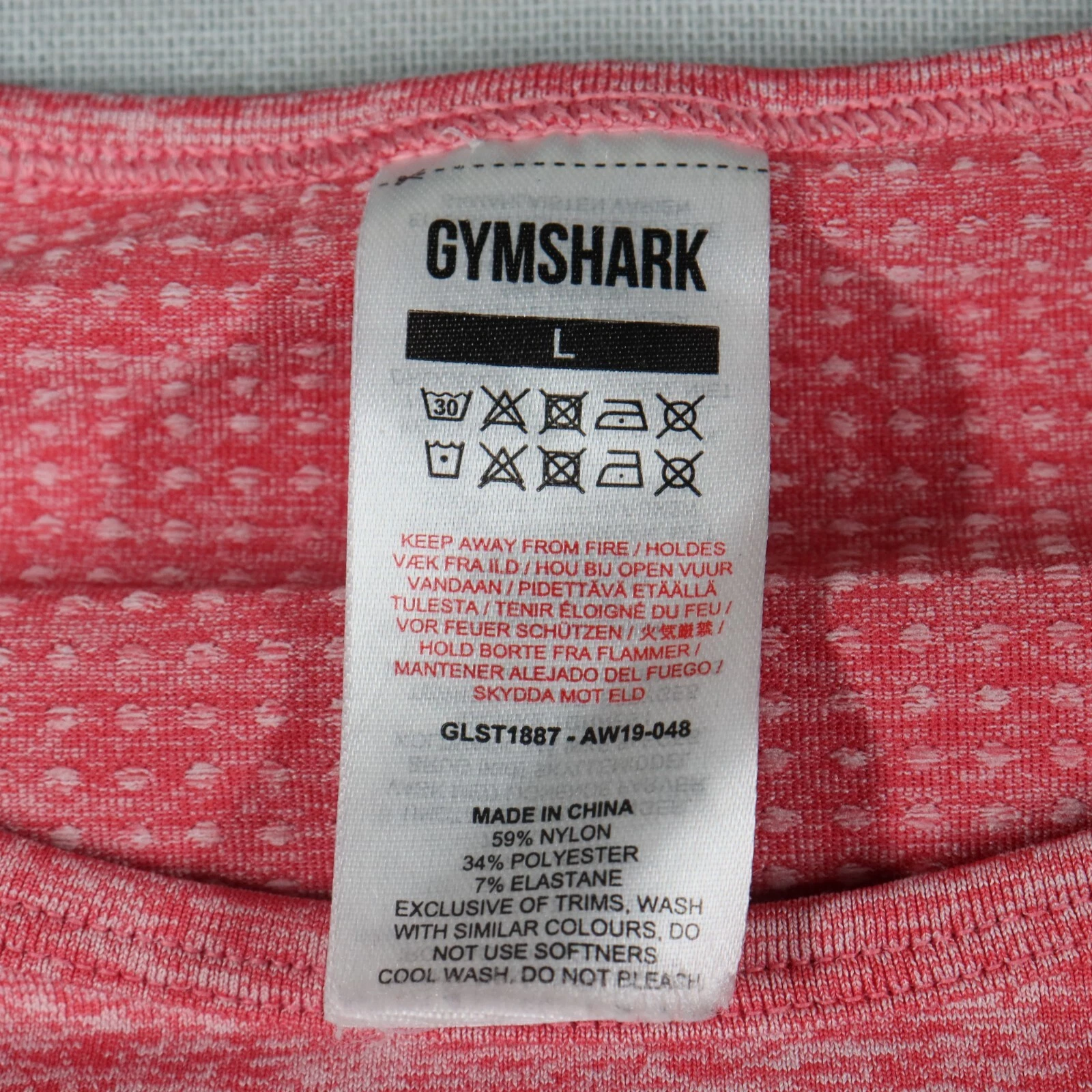 gymshark vital seamless 2.0 athletic training shirt