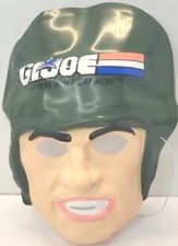 GI Joe A Real American Hero Flimsy Mask Vintage 1990 Hasbro Ben Cooper Halloween