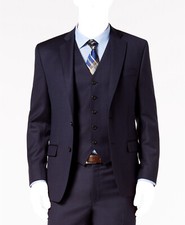 731 Ralph Lauren Men's 42R Blue Classic Fit Suit Coat Jacket Blazer REPAIRED