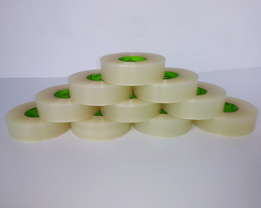 10 Rolls of RENFREW PRO Clear Hockey Tape 1"x33 yds 20059585080024 eBay