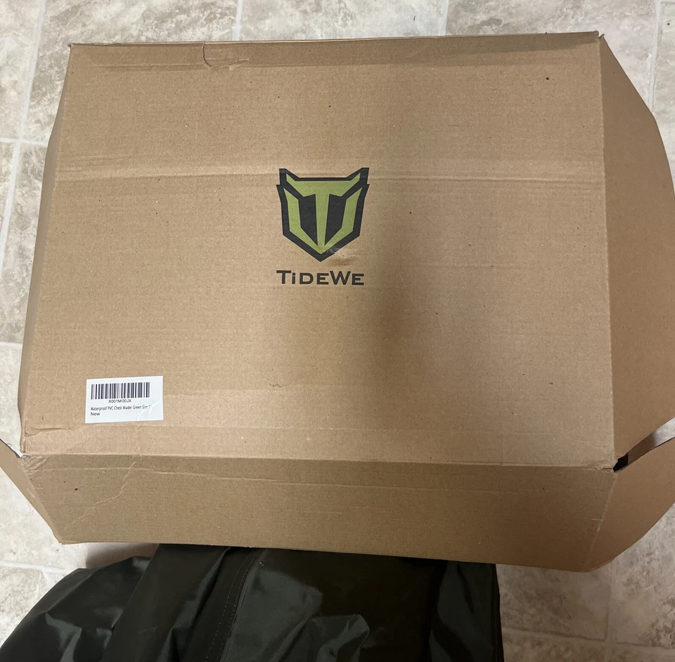 TideWe Chest Waders MEN Waterproof Fishing Chest Wader With Boots Size 11 - Image 4 of 4