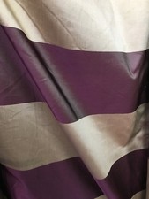 BURGUNDY GOLD Striped Brocade Upholstery Drapery Fabric 54 in. Sold BTY