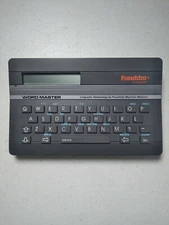 VTG EUC! 1987 Franklin Computer Wordmaster Pocket Dictionary Electronic Speller