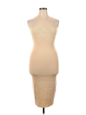 cider cocktail dress Cider Tan Sleeveless Cocktail Dress L