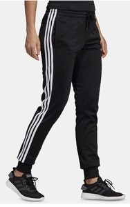Adidas Women's Essential 3-Stripes Jogger Pants DP2382 Black/White, Small |  eBay