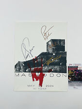 Mastodon Rare Early Band Signed Show Concert Gig Poster Hi Tone 2004 JSA COA Mastodon Rare Early Band Signed Show Concert Gig Poster Hi Tone 2004 JSA COA