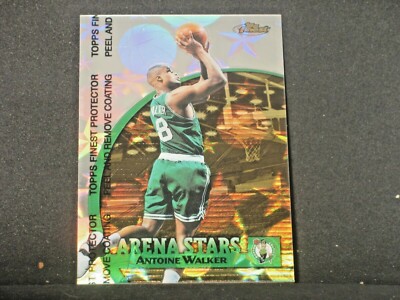 Antoine Walker 1998-99 Finest Arena Stars Hologram #AS13 Boston Celtics Insert